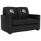 Dreamseat Silver Loveseat with New England Patriots Helmet Logo XZ7759003LSCDBK-PSNFL21002 - alternate 1